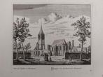 21 / Kerk van Warmont - Warmond Gravure uit 1732, Ophalen of Verzenden