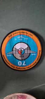 Patch 70 Jaar Koninklijke Luchtmacht, Ophalen of Verzenden, Luchtmacht, Nederland, Embleem of Badge