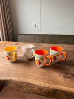 4 XXL Drinkmokken - Theeleut, Ophalen, Gebruikt, Keramiek, Overige stijlen