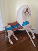 Oud houten mini paardje / carouselpaardje / circuspaardje, Antiek en Kunst, Ophalen