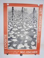 Originele Poster Museum M. C. Escher  1968 Tentoonstelling, Verzenden, A1 t/m A3, Reclame, Rechthoekig Staand