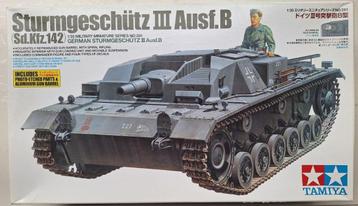 Sturmgeschütz III Ausf. B - Tamiya 1/35 +Dragon loading crew beschikbaar voor biedingen