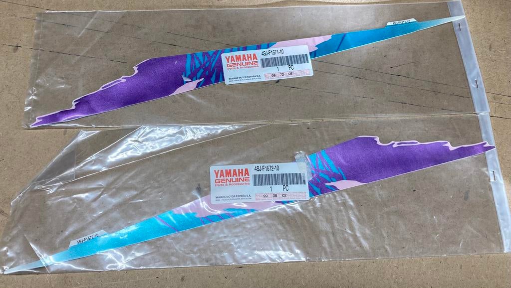 Nieuw (NOS) voorspatbord stickers YAMAHA Axis 50/YA50S, Ophalen of Verzenden, Nieuw, Overige typen, Yamaha