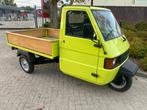Piaggio Ape TM Tuk Tuk met stuur en handpook (bj 2003), Auto's, Gebruikt, Origineel Nederlands, Bedrijf, Handgeschakeld