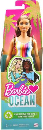 Barbie: Loves the Ocean: Regenboog Print NIEUW, Barbie, ., Nieuw, Ophalen of Verzenden
