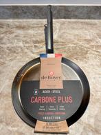 De Buyer Acier Carbone Plus pannenkoekenpan 26cm, Huis en Inrichting, Keuken | Potten en Pannen, Overige materialen, Gebruikt