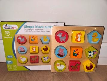 New Classic Toys Vormblokken Puzzel - Nieuw beschikbaar voor biedingen