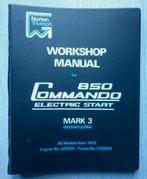 Norton Commando 850 workshop manual (4511z), Motoren, Handleidingen en Instructieboekjes, Ophalen of Verzenden, Overige merken