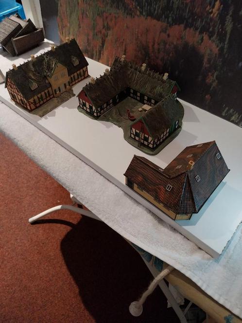 Heljan,  gebouwen., Hobby en Vrije tijd, Modeltreinen | H0, Gebruikt, Brug, Tunnel of Gebouw, Gelijkstroom of Wisselstroom, Overige merken