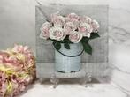 Sagen knutsel servetten roze rozen in emmer decoupage HM385, Ophalen of Verzenden, Nieuw, Materiaal