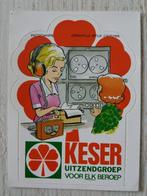 sticker KESER uitzendgroep ( 1 ), Verzamelen, Verzenden, Zo goed als nieuw, Bedrijf of Vereniging