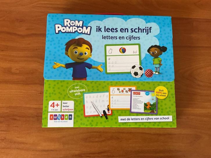 Rom Pom Pom Leren Lezen & Schrijven, Kinderen en Baby's, Speelgoed | Educatief en Creatief, Gebruikt, Taal en Lezen, Ophalen of Verzenden