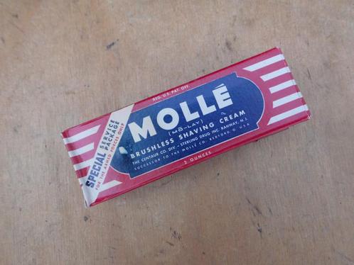 = US Molle Shaving Creme For Armed Forces NOS Scheerzeep =, Verzamelen, Militaria | Tweede Wereldoorlog, Amerika, Ophalen of Verzenden