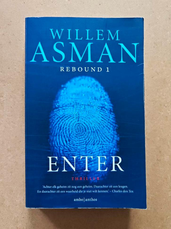 Willem Asman - Enter (Rebound 1) Thriller, Boeken, Thrillers, Zo goed als nieuw, Nederland, Ophalen of Verzenden
