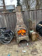 Stenen Buitenhaard / Terrashaard, Ophalen, Gebruikt