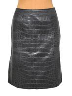 Versace sexy latex, rubber rokje, rok, snake, Mt. 34 / XS, Kleding | Dames, Verzenden, Zwart, Versace, Maat 34 (XS) of kleiner