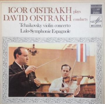 Igor David Oistrakh Tchaikovsky Lalo Violin Concerto 2LP beschikbaar voor biedingen