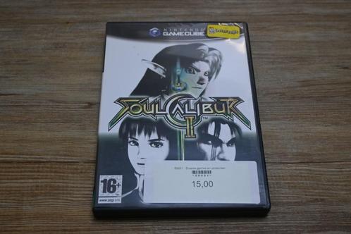 Soul Calibur 2 Gamecube, Spelcomputers en Games, Games | Nintendo GameCube, Gebruikt, Vechten, 2 spelers, Vanaf 3 jaar, Ophalen of Verzenden