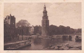 16494 Amsterdam Montelbaanstoren zeer oude kaart beschikbaar voor biedingen