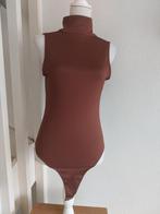 Bruine Geribbelde Bodystocking - Maat S, Kleding | Dames, Primark, Ophalen of Verzenden, Bruin, Body of Korset