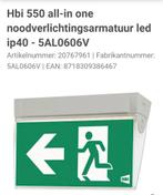 2x stuks Tekoop, Nieuwe HBI 5AL0606VW Noodverlichting, Doe-het-zelf en Verbouw, Ophalen, Nieuw, Minder dan 50 watt, Lamp met armatuur