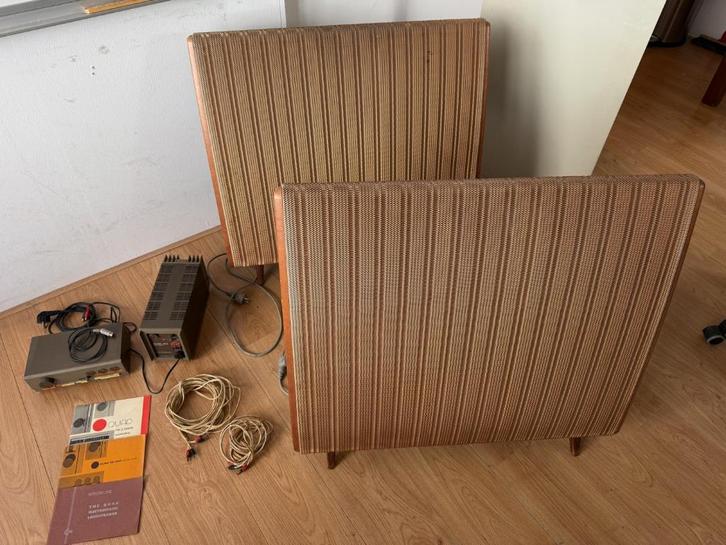 Quad ESL 57 / Quad 303 / Quad 33, Audio, Tv en Foto, Luidsprekers, Gebruikt, Overige typen, Minder dan 60 watt, Overige merken