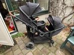 duo kinderwagen, Kinderen en Baby's, Kinderwagens en Combinaties, Gebruikt, Verstelbare duwstang, Combiwagen, Ophalen