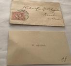 Oud kaartje  1915 Franeker, Verzamelen, Geboortekaartjes en Visitekaartjes, Ophalen of Verzenden, 2000 tot heden