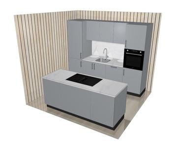 Gloednieuwe keuken beschikbaar voor biedingen