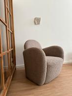 Yoko fauteuil Sofa Company boucle, Huis en Inrichting, Stoelen, Stof, Bruin, Zo goed als nieuw, Modern, Japandi