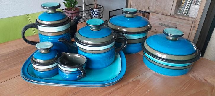 Vintage Waku West Germany  Set, Antiek en Kunst, Antiek | Servies compleet, Ophalen