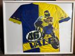 Valentino Rossi Shirt Ingelijst, Ophalen of Verzenden, Zo goed als nieuw