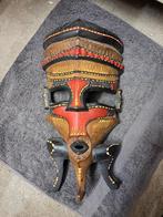 Afrikaans masker van hout, Ophalen of Verzenden