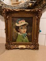 Prachtige olieverf portret schilderij, Ophalen of Verzenden