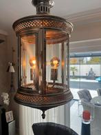Lantaarn Hanglamp - Stijlvol en Sfeervol, Ophalen of Verzenden, Zo goed als nieuw, Glas, 50 tot 75 cm