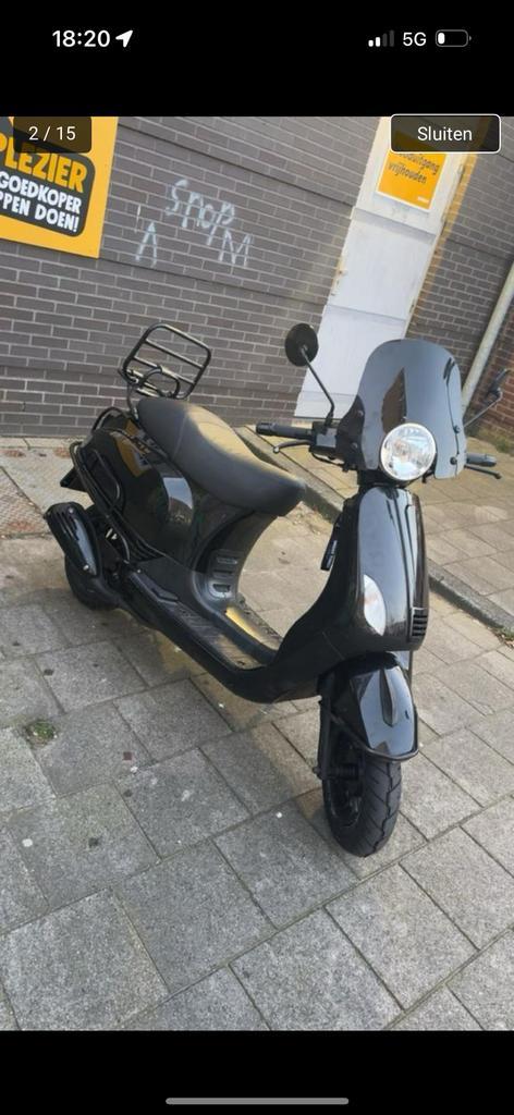 Agm vx50 2017, Fietsen en Brommers, Snorfietsen en Snorscooters, Zo goed als nieuw, Overige merken, Benzine, Ophalen of Verzenden