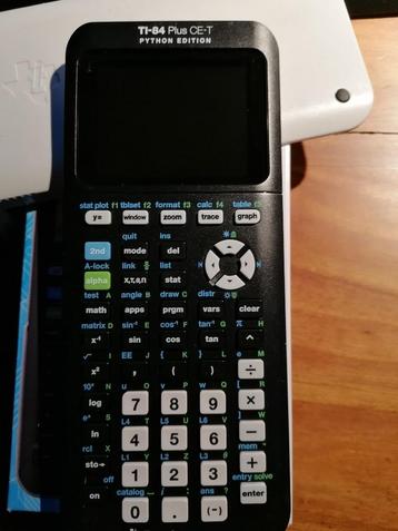 Grafische rekenmachine TI-84 plus CE-T Texas  beschikbaar voor biedingen