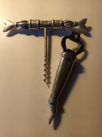 Carrol Boyes: Flessenopener/ Kurkentrekker ORIGINEEL, Ophalen of Verzenden, Zo goed als nieuw, Rvs of Chroom, Vaatwasserbestendig