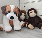 Grote knuffels, Kinderen en Baby's, Speelgoed | Knuffels en Pluche, Ophalen of Verzenden, Zo goed als nieuw, Hond