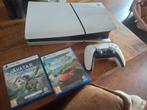 PS5 Disc + Controller + 2 Games, Ophalen of Verzenden, Gebruikt, Playstation 5