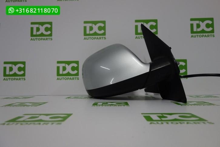 VW Transporter T5 GP ('09-'15) Buitenspiegel rechts grijs, Auto-onderdelen, Spiegels, Volkswagen, Gebruikt, Ophalen of Verzenden