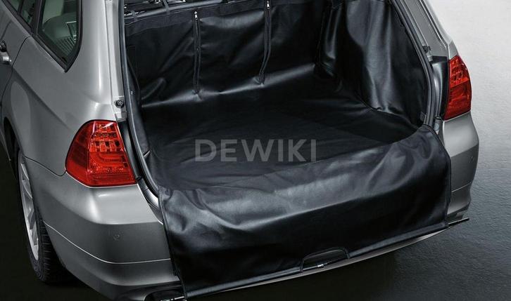 BMW e91 3 serie kofferbak beschermhoes met opbergtas orig., Auto diversen, Kofferbakmatten, Gebruikt, Ophalen of Verzenden