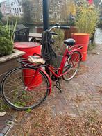 Rode Azor Stadsfiets - Amsterdam, Fietsen en Brommers, 53 tot 56 cm, Ophalen, Gebruikt, Overige merken