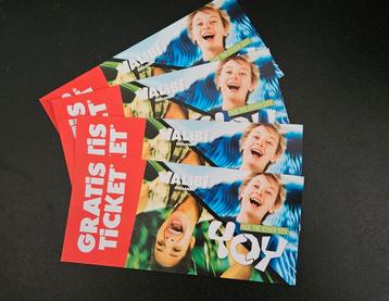 Gratis (3e) ticket Walibi NL beschikbaar voor biedingen