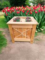 houten plantenbak douglas GEEN SCHROEVEN ZICHTBAAR, Vierkant, Nieuw, Ophalen of Verzenden, 60 tot 100 cm