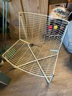 Järpen draadstoel, Niels gammelgaard voor Ikea, Wit, Zo goed als nieuw, Metaal, Eén