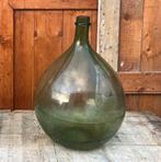 Vergistingsfles gistfles groen 43 hoog 15 liter druppelvorm, Ophalen