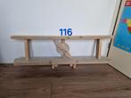 Steigerhouten vliegtuig #decoratie kinderkamer #wandplank, Ophalen, Zo goed als nieuw