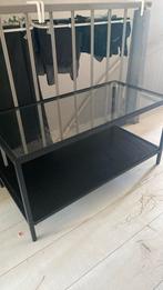 IKEA Salon Vittsjo Tafel met Glasplaat, Gebruikt, Glas, Minder dan 50 cm, Rechthoekig