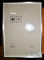 IKEA Ribba Lijst 70x100 cm Zilver, Ophalen, Gebruikt, 75 tot 100 cm, 75 cm of meer